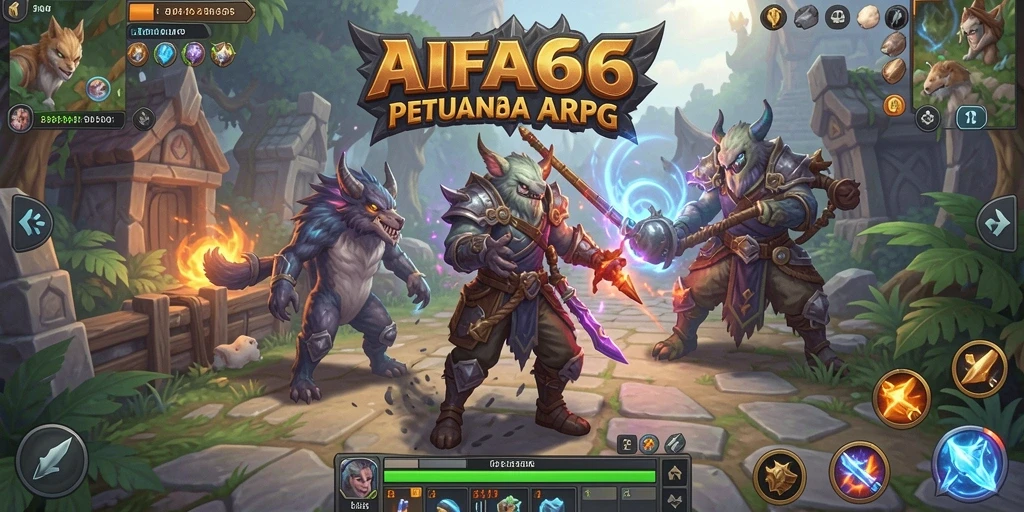 Gameplay seru AIFA66 dengan pertarungan yang mendebarkan.