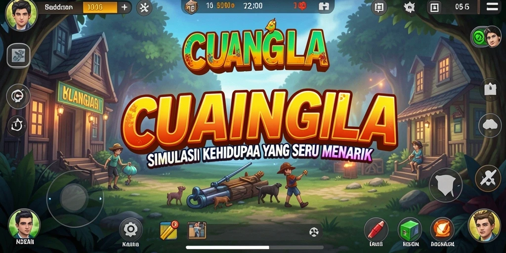 Screenshot gameplay CUANGILA menampilkan momen seru dalam simulasi kehidupan.