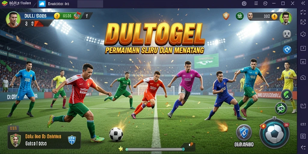 Tampilan menarik dari gameplay DULTOGEL yang menggambarkan olahraga seru.