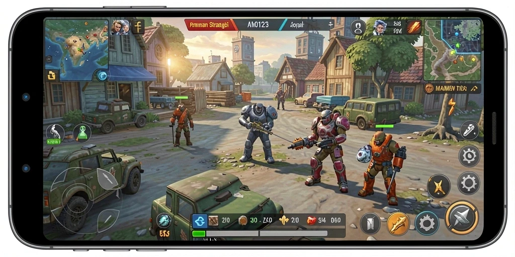 Gambaran menarik dari gameplay strategi MAMEN123.
