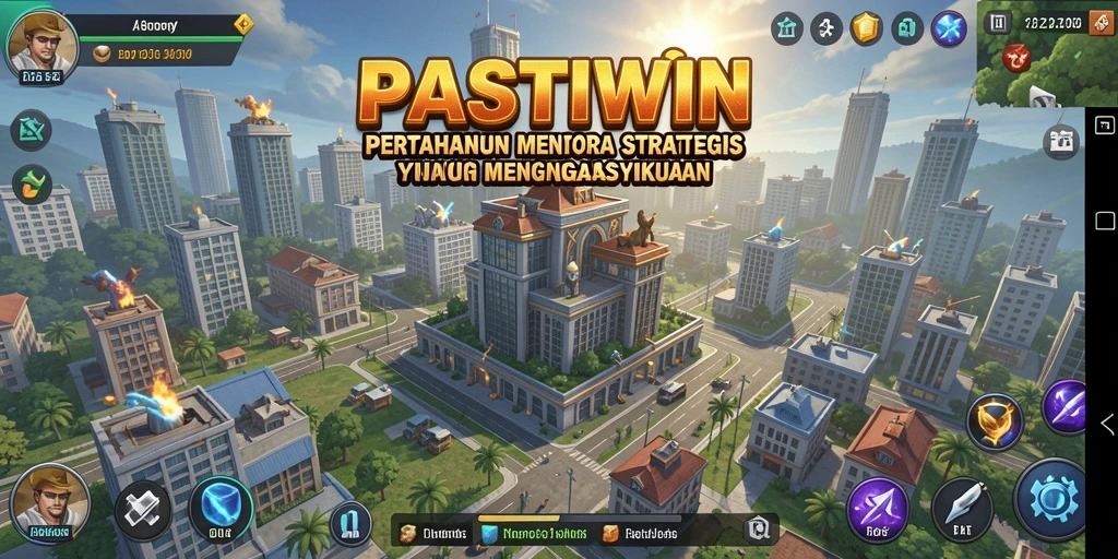 Gameplay seru dari PASTIWIN dengan strategi Tower Defense.