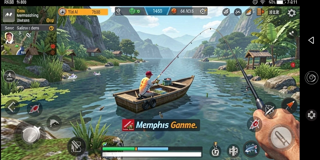 Tangkapan ikan yang spektakuler dalam gameplay RK88.