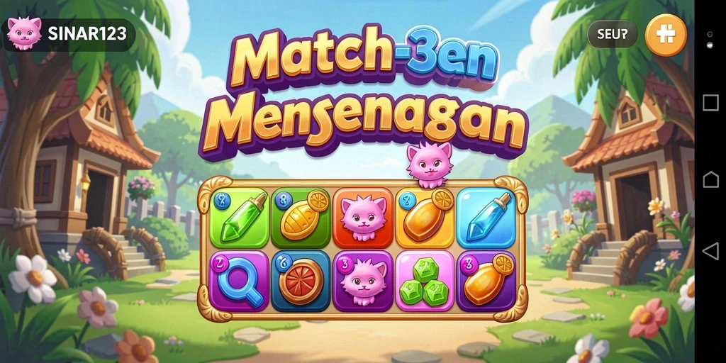 Tampilan gameplay seru dan menantang dari SINAR123.