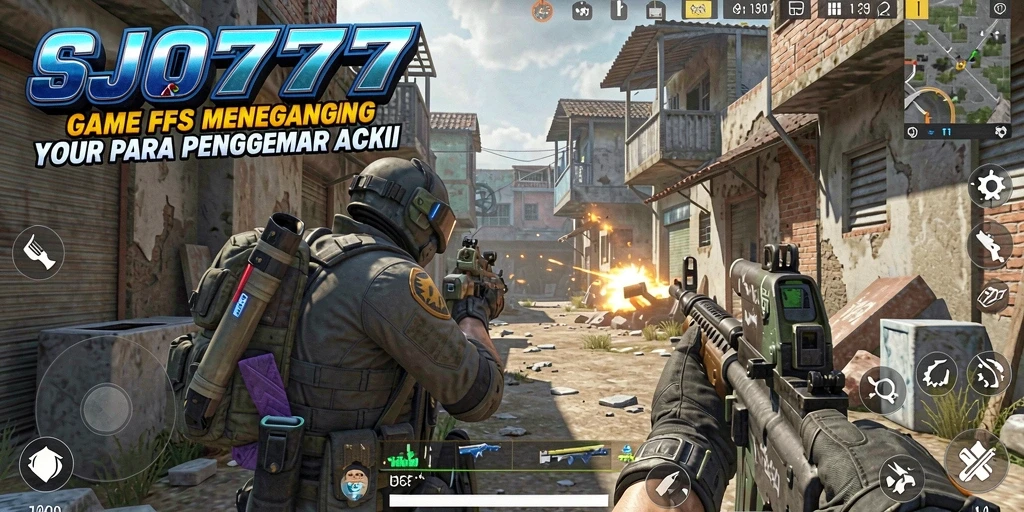 Tampilan screenshot SJO777 yang menampilkan aksi tembak-menembak yang mendebarkan.